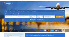 Desktop Screenshot of fluege.de