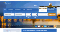 Desktop Screenshot of news.fluege.de