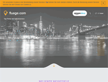 Tablet Screenshot of fluege.com
